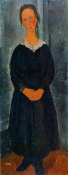 阿米地奧 莫迪裡阿尼 La jeune bonne (The Servant Girl) 阿米地奧 莫迪裡阿尼 La jeune bonne (The Servant Girl)